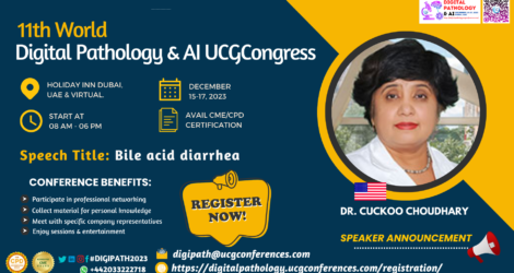 Dr. Cuckoo Choudhary_Speaker_11th World Digital Pathology & AI UCGCongress