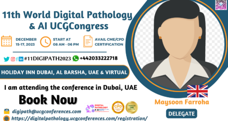Maysoon Farroha_Delegate_ 11th World Digital Pathology & AI UCGCongress