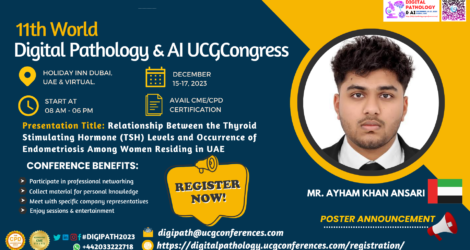 Mr. Ayham Khan Ansari _11th World Digital Pathology & AI UCGCongress