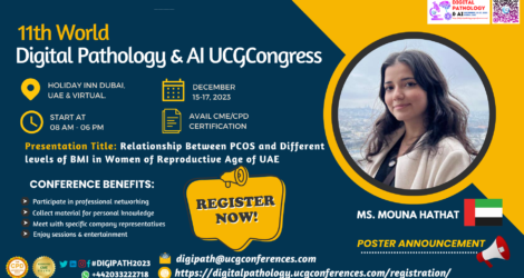 Ms. Mouna Hathat _11th World Digital Pathology & AI UCGCongress