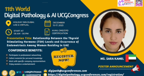 Ms. Sara Kamel _11th World Digital Pathology & AI UCGCongress