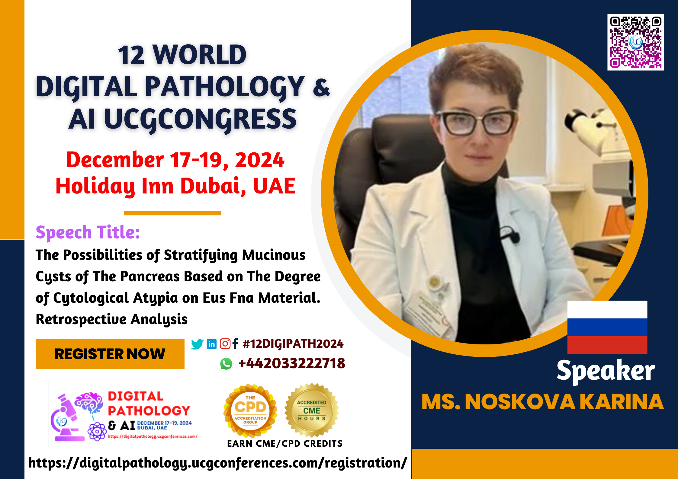 Ms. Noskova Karina_12 World Digital Pathology & AI UCGCongress